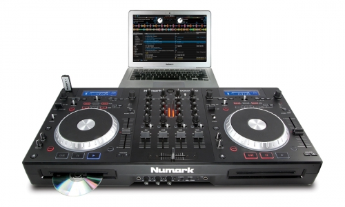Numark MixDeck Quad CD/mp3/USB/Ipod player, digital controller