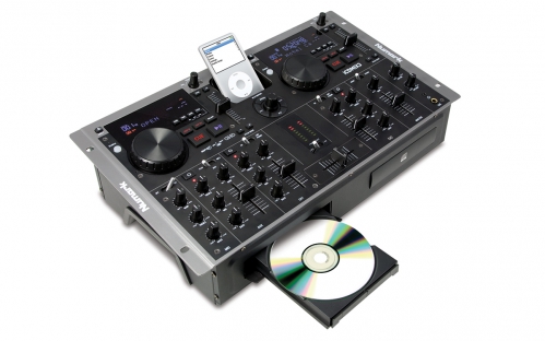 Numark iCD MIX-III double CD player with mixer and iPod socket