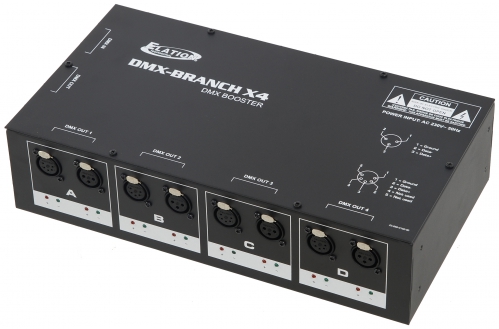 Elation DMX Branch 4 - DMX spliter