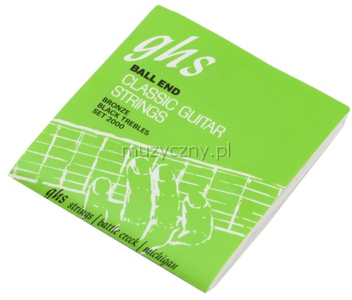 GHS 2000 classical guitar strings