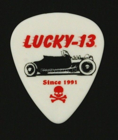 Dunlop Lucky 13 0.60 Guitar Pick (Rodder) Dunlop Lucky 13 0.60 Guitar Pick (Rodder)