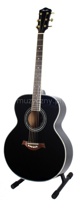 Burton J-24/BK acoustic guitar Jumbo