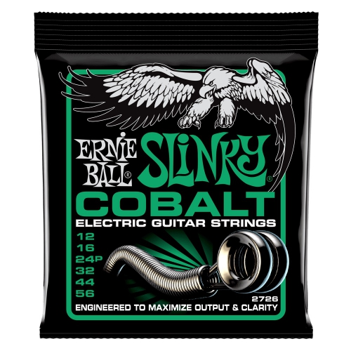 Ernie Ball 2726 Cobalt 12-56 electric guitar strings