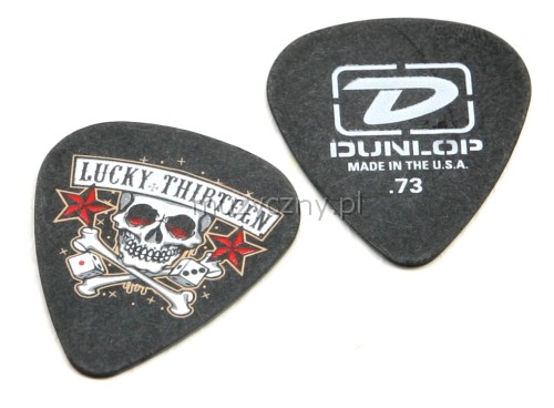 Dunlop Lucky 13 11 Skull Dice pick 0.73mm