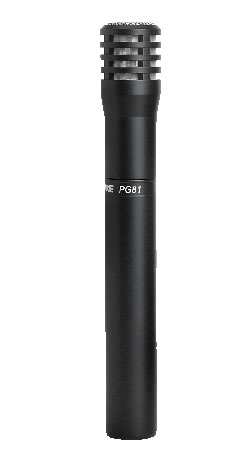 Shure PG81-XLR Instrument Microphone