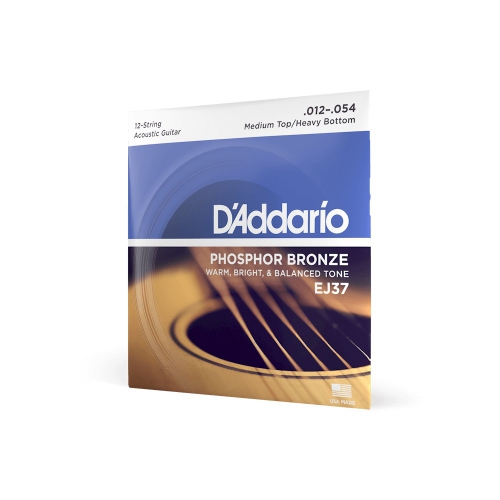D′Addario EJ-37 12-strings acoustic guitar strings
