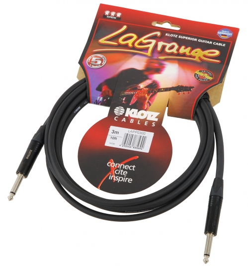 Klotz LAPP0300 LaGrange guitar cable, 3m
