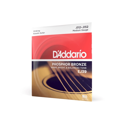 D′Addario EJ39 12-String Acoustic Guitar Strings