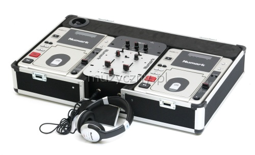 Numark Fusion 111 DJ set 2xTCD05 + MX05 + case