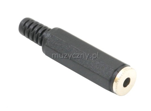 Monacor PG-203JB cable connector 3,5mm stereo