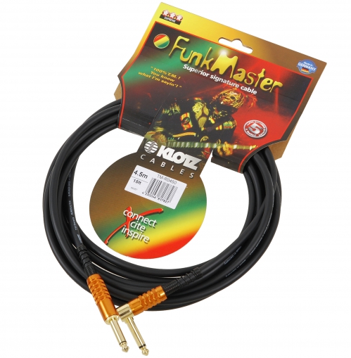 Klotz TM-R0450 Funk Master guitar cable, 4,5m