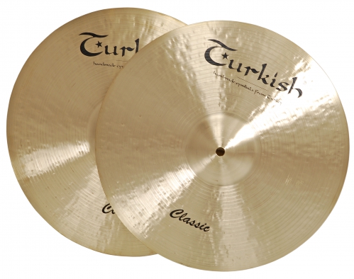 Turkish Classic Rock Hi-Hat 14″ cymbals