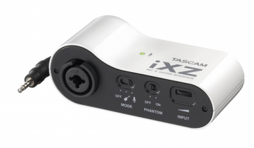 Tascam iXZ audio interface (Mic/Guitar)