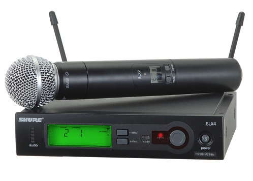 Shure SLX24/BETA58 Handheld Wireless System