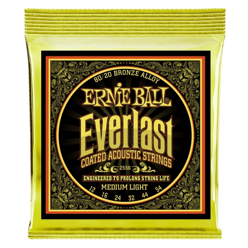 ErnieBall 2556 Everlast acoustic guitar strings 12-54