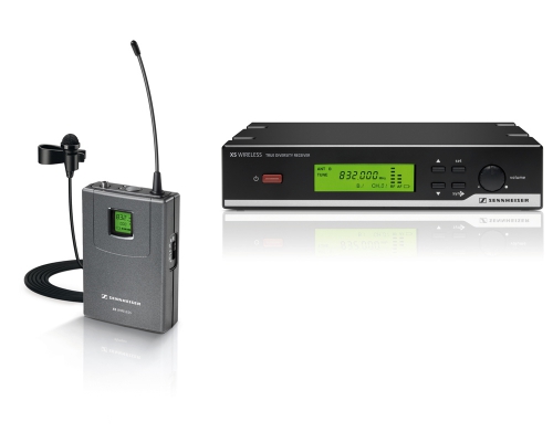 Sennheiser XSw 12 wireless system with lavalier microphone