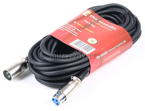 Sssnake SM10BK cable XLR/XLR 10m