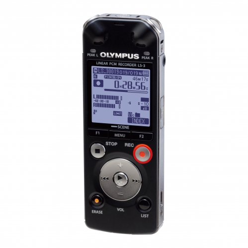 Olympus LS-3 digital recorder + 16 GB memory card