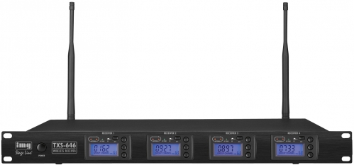 Monacor TXS646 4-channel multifrequency receiver unit