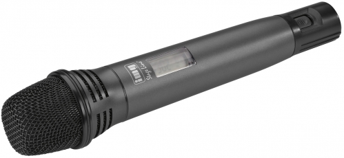 Monacor TXS 606HT microphone with integrated multifrequency transmitter