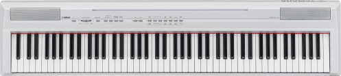 Yamaha P105 WH digital piano, white