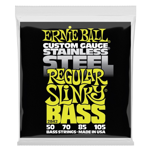 Ernie Ball 2842 Stainless Steel bass guitar strings 50-105