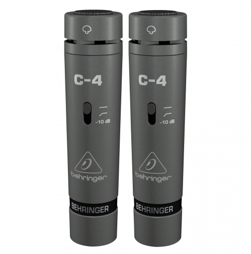 Behringer C4 two condenser microphones