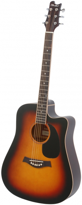 T.Burton Maiden W CE BS electric acoustic guitar