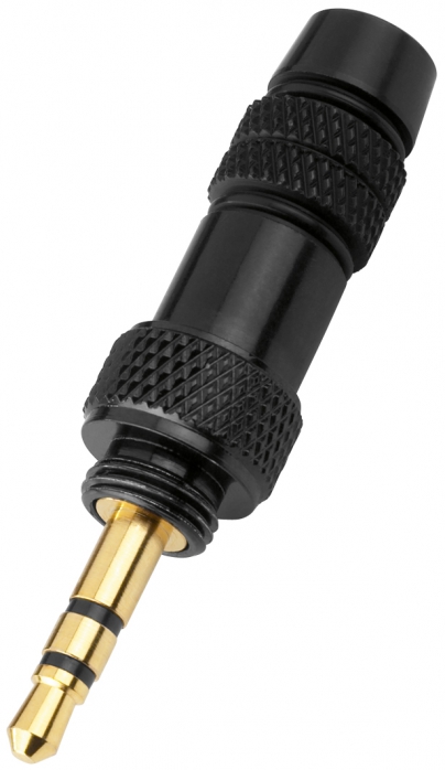 Monacor PG-313PG Stereo Plug, gold-plated contacts