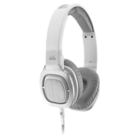 JBL J55 WHT on-ear headphones, white