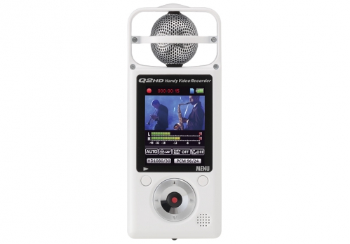 ZooM Q2 HD/W digital recorder audio/video white