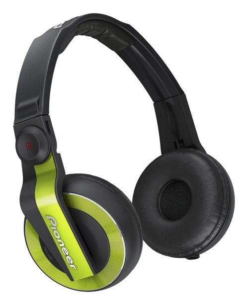 Pioneer HDJ-500G DJ headphones, green