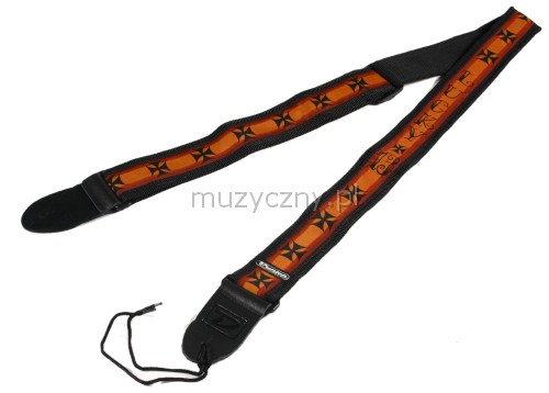 Dunlop D38-17LC  guitar strap LUCKY 13 CROSS