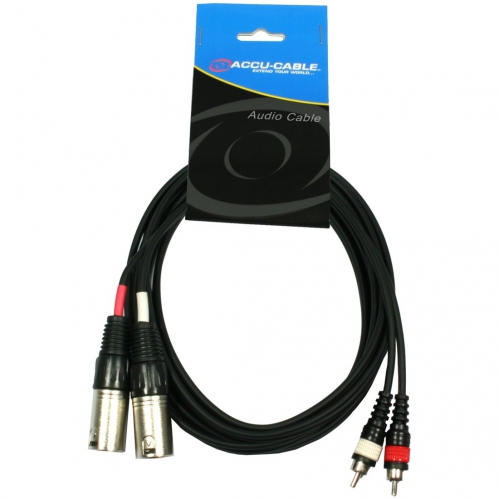 Accu Cable AC 2XM-2RM/3 audio cable