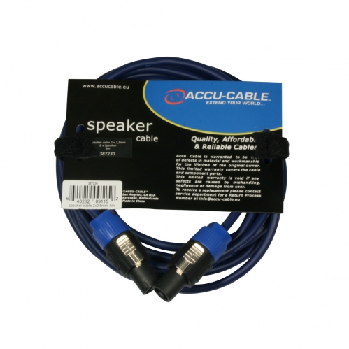 Accu Cable AC SP2-2,5/5m speaker cable
