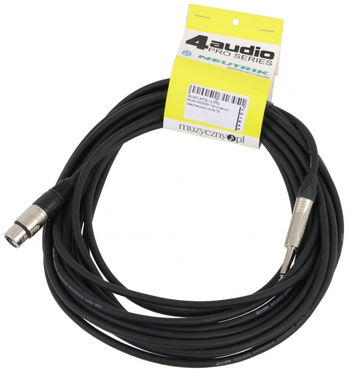 4Audio MIC2022 10m unbalanced audio cable