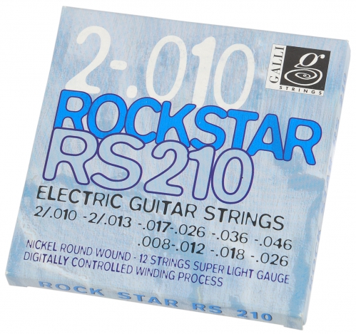 Galli RS 210 12-string electric guitar strings, 10-46