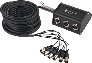 Sssnake M6 multicore 6p/stagebox (10m)