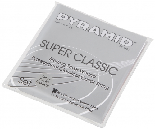 Pyramid 376 SC ″Sterling Silver″ Classical Guitar Strings (normal tension)