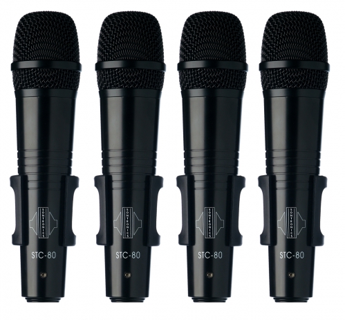 Sontronics STC-80 QUAD set of four STC-80 dynamic mics