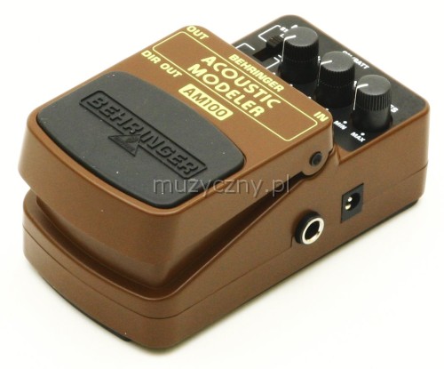 Behringer AM100 acoustic simulator guitar effect