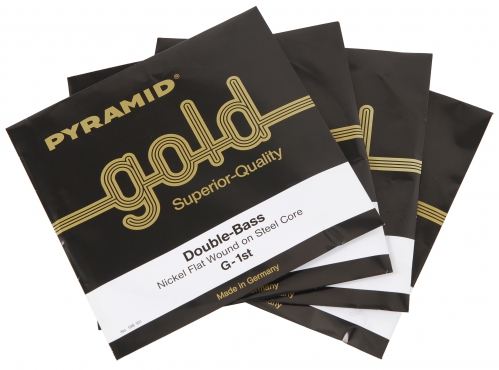 Pyramid 198100 Gold Double-Bass strings