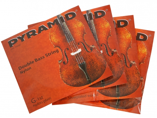 Pyramid Nylon Double Bass Strings