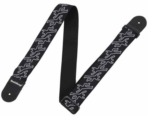 Rock Strap NB1CE Outline G guitar strap