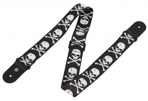 Planet Waves 50H01 Cross Bone Skull guitar strap