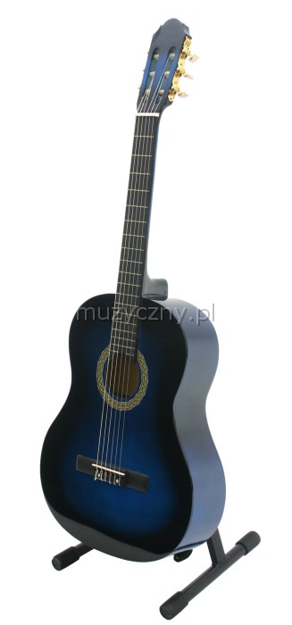 Martinez MTC 080 Pack Blue classical guitar + bag