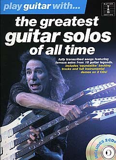 PWM Greatest guitar solos of all time. Play guitar with... (utwory na gitar + CD)