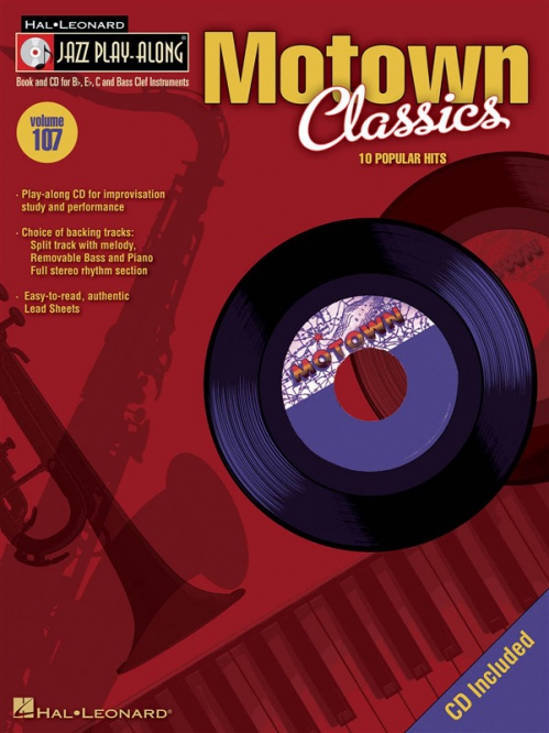 Motown classics. Jazz play along (for Bb, Eb and C clef instruments +CD)