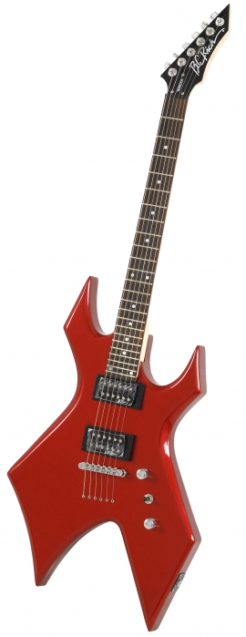BC Rich Warlock One WGBK Met Red electric guitar