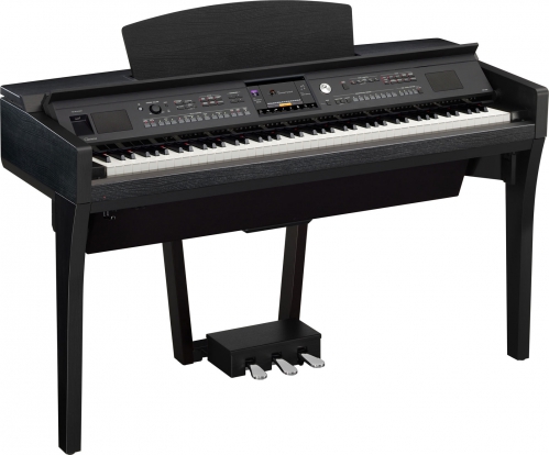 Yamaha CVP-609 Clavinova digital piano (black)